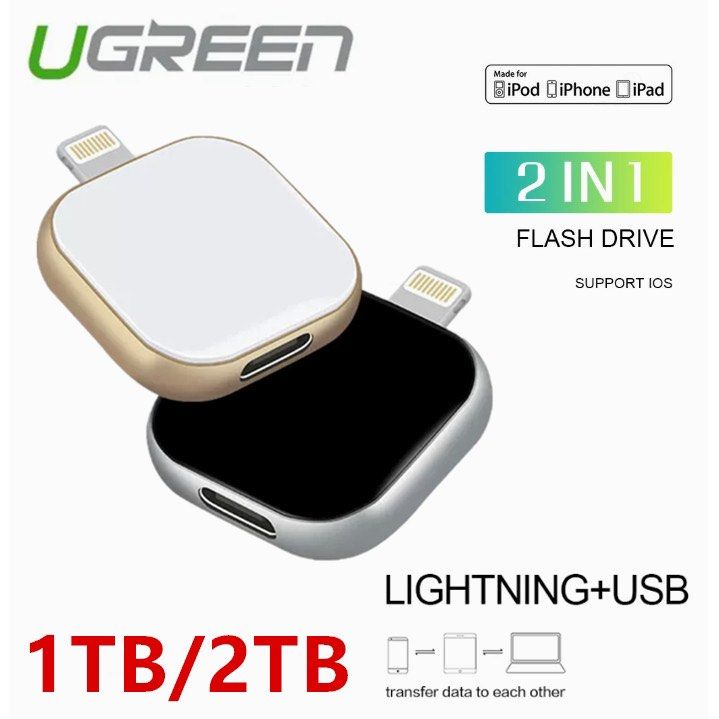 UGREEN 2TB USB Flash Drive External Storage (Category: Hard Disks & Thumbdrives) located in Quezon City. Submitted by iyasthingamabobs (Listing ID 1429088658, Image 2). Description: UGREEN USB Flash Drive! Works with app. Never used it because of RFS. RFS: Was gifted another external source for storage; no need..