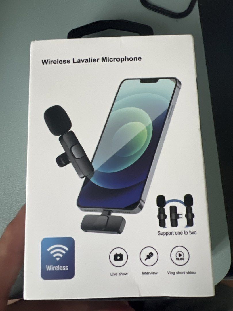 Wireless Lavalier Microphone - Brand New