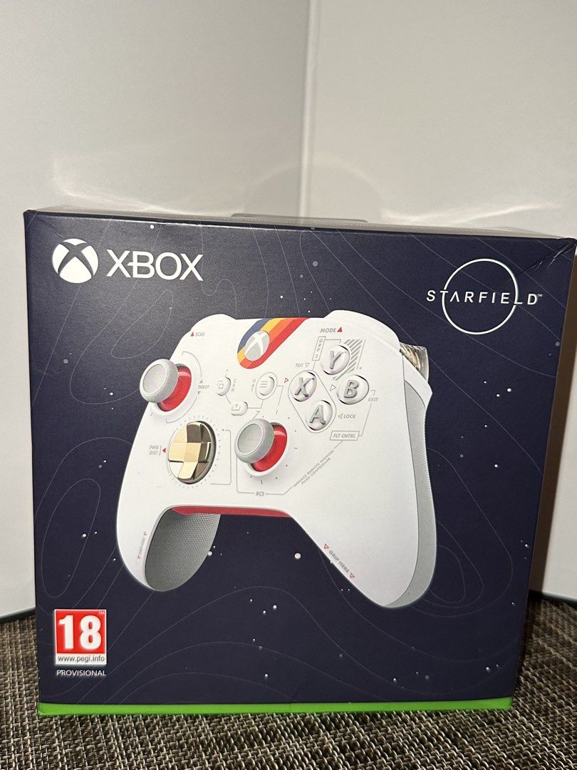 Xbox Starfield Limited Edition Xbox Controller (Category: Controllers) located in Mandaluyong City. Submitted by alluveon (Listing ID 1429092852, Image 1). Description: - Xbox Starfield Limited Edition Controller - Features a unique Starfield-inspired design - Sleek white finish with detailed accents - Compatible with Xbox consoles - Perfect for gamers and collectors - Sealed.