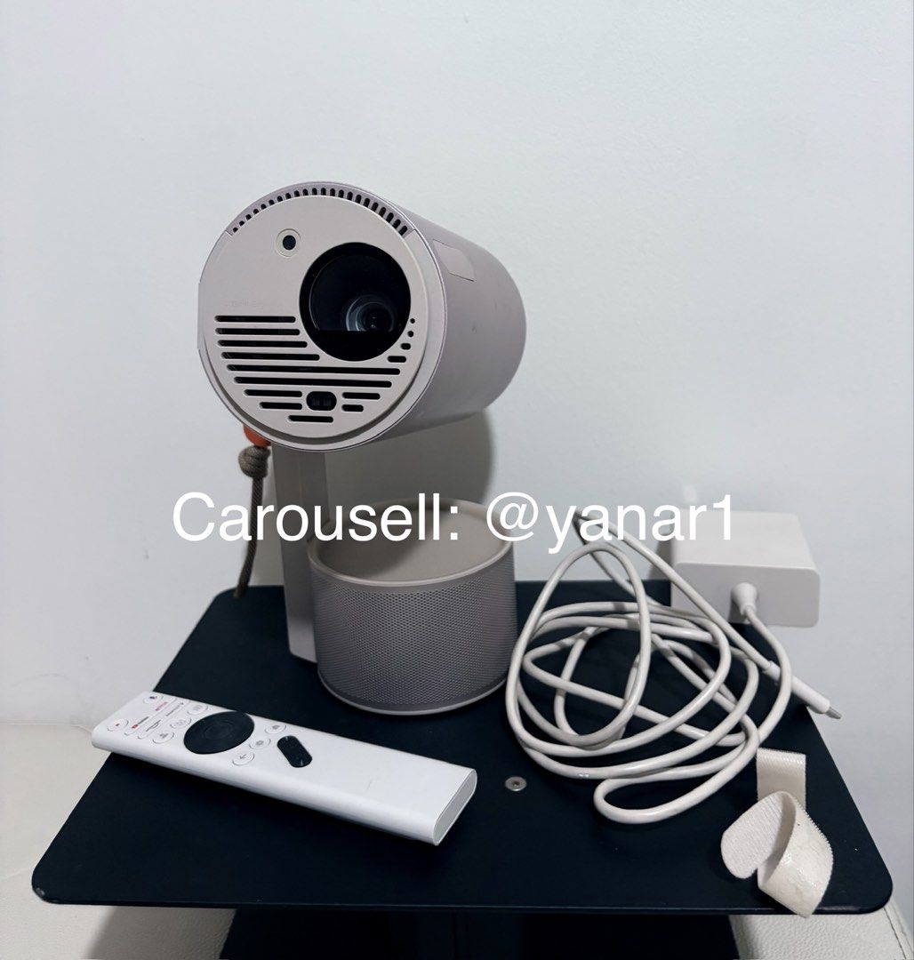 XGIMI Mogo 3 Pro Projector (Category: Projectors) located in Paranaque City. Submitted by yanar1 (Listing ID 1429101453, Image 3). Description: Selling for Php41,819 at Laz ada 💕 What I love about this projector: - high quality (crisp) resolution ~ esp. in dark room setting - auto keystone correction - built-in Google TV (Netflix, Prime Video, etc.) No flaw Reason for selling: - need money Meetup only - Arista Place, Paranaque - MOA - SM Sucat.