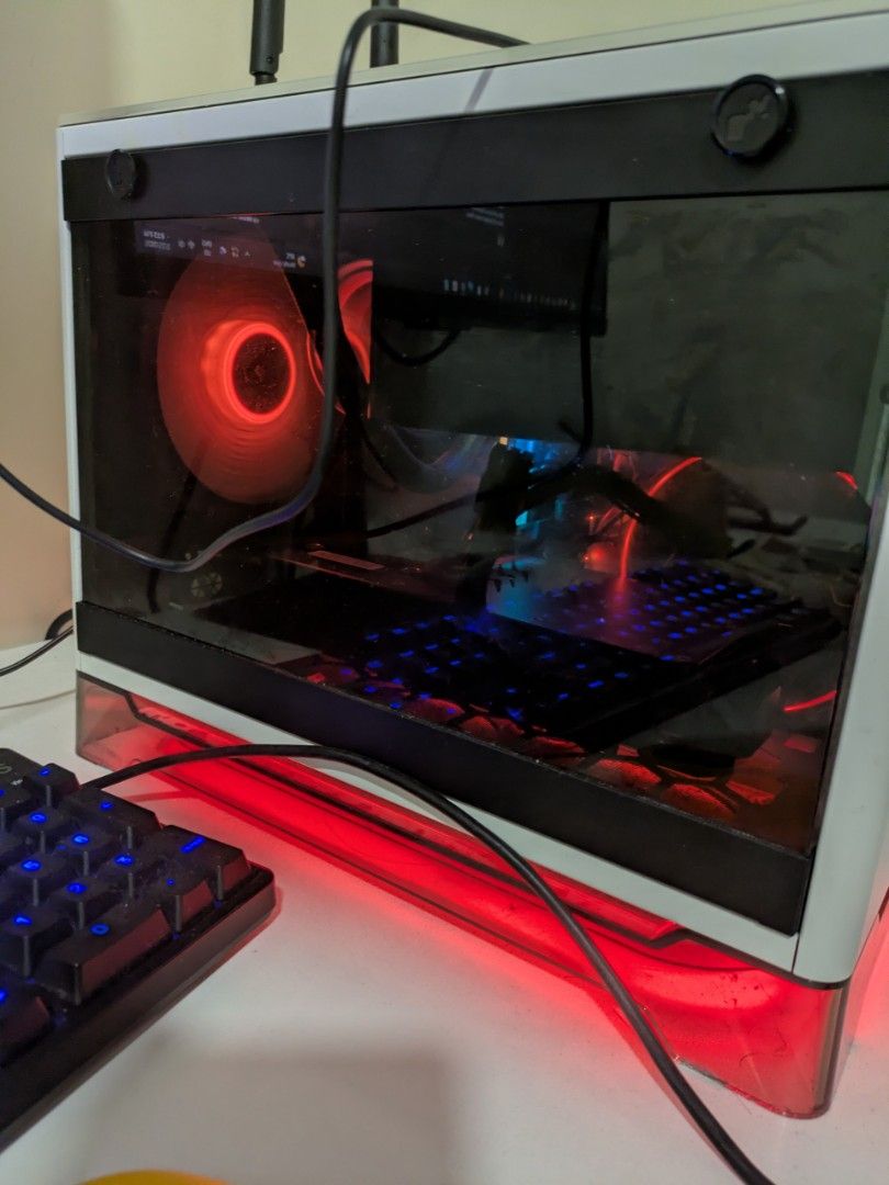 Xitrix® GX1R (B550) Ryzen Gaming PC (Category: Desktops) located in Bulacan. Submitted by askiaroxas (Listing ID 1429134640, Image 2). Description: Xitrix® GX1R (B550) Ryzen Gaming PC Processor: AMD Ryzen 7 5700X Processor (32MB Cache Up to 4.6GHz ) 8 Cores / 16 Threads Gaming Motherboard: Aorus B550i Gaming ITX Motherboard CPU Cooler: Xitrix 120A-RGB AIO liquid CPU cooler System Memory: 64GB Kit (2 x 32GB) DDR4-3200 RGB Desktop Gaming Memory Gra
