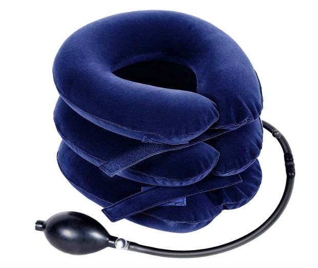 Yuwell B-type Cervical Traction Device (Category: Braces, Support & Protection) located in Quezon City. Submitted by cuiquesuum (Listing ID 1429099260, Image 2). Description: ✅INFLATABLE CERVICAL NECK TRACTION DEVICE - Designed to relieve cervical pain and tension, the neck traction device provides you with adjustable support to the cervical spine, helps relieve headaches, stiffness or dizziness. Besides, it can fix incorrect sitting posture and 