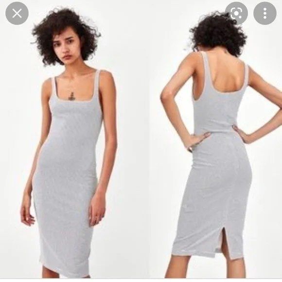 Zara Ribbed Bodycon Dress (Category: Dresses) located in Bacoor. Submitted by 1234789__ (Listing ID 1429164684, Image 2). Description: .