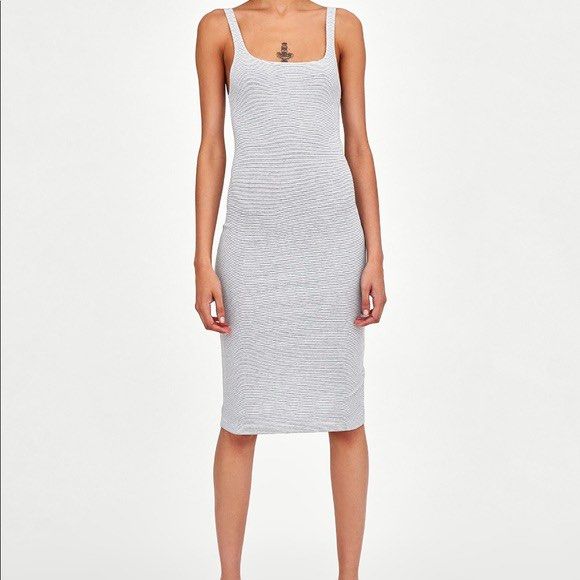 Zara Ribbed Bodycon Dress (Category: Dresses) located in Bacoor. Submitted by 1234789__ (Listing ID 1429164684, Image 3). Description: .