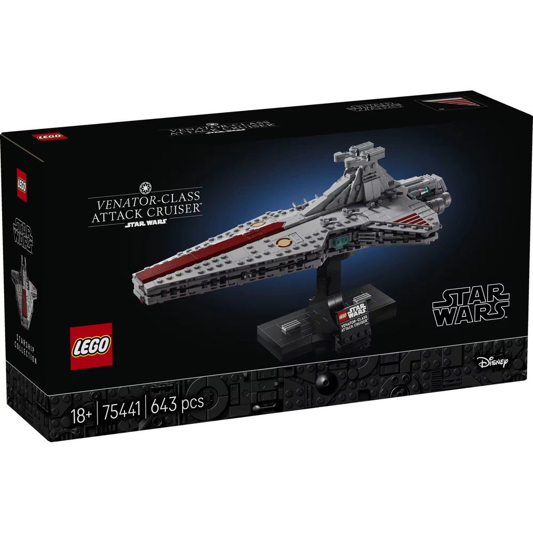 (100% Authentic] LEGO Star Wars 75441 Venator-Class Attack Cruiser Set ...
