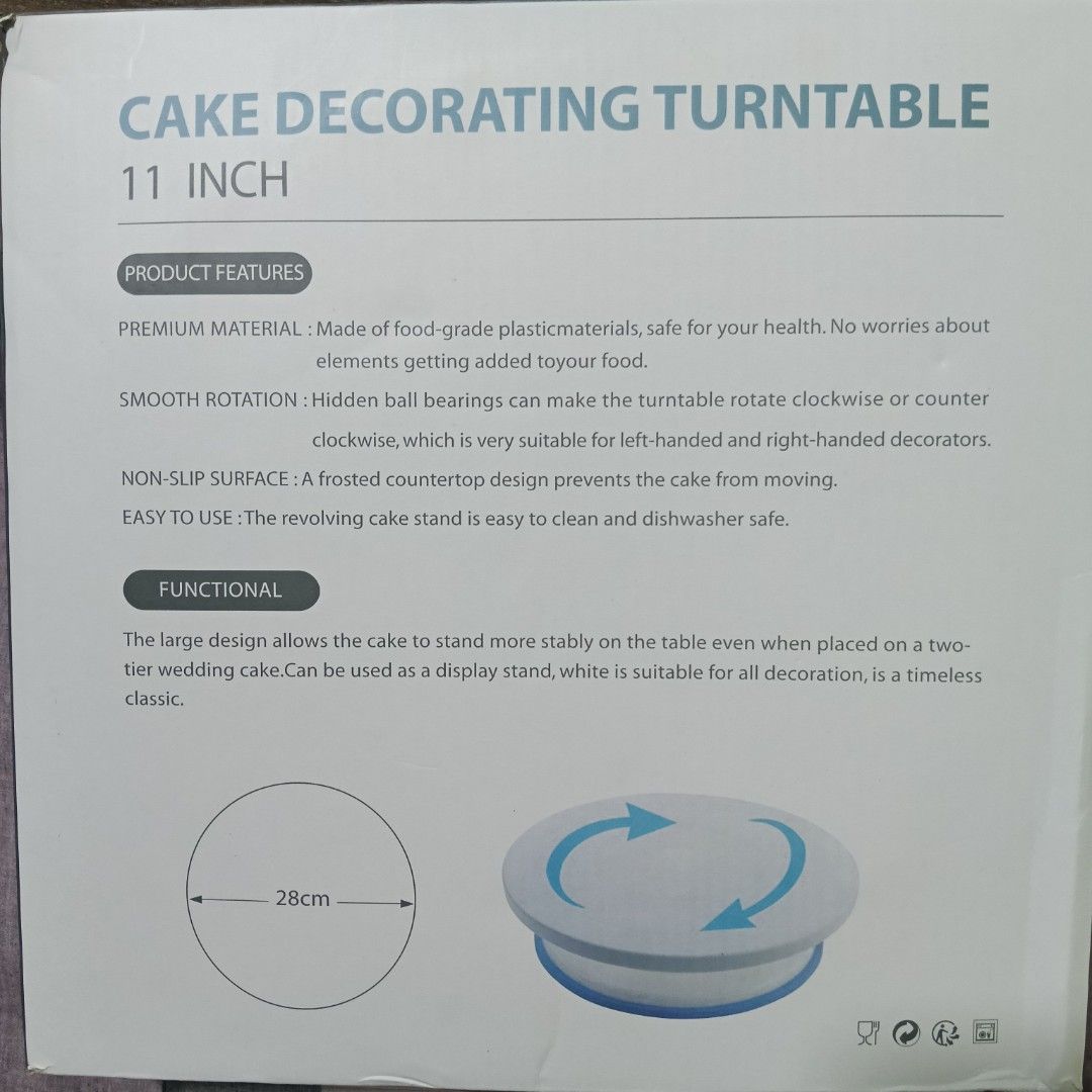 11-inch Cake Decorating Turntable444180401006192641