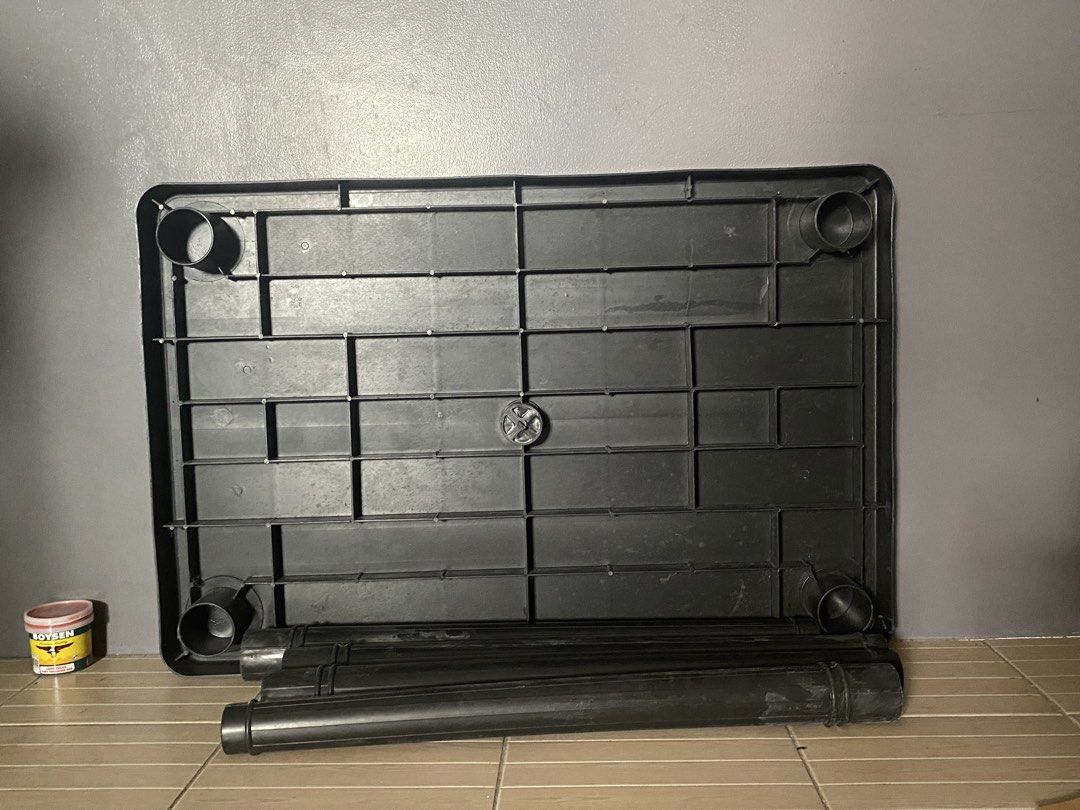 24’’x36’’ Black Plastic Monoblock Dining Table (Category: Tables & Sets) located in Cavite. Submitted by uriela.g (Listing ID 1422220435, Image 3). Description: Actual picture Table only Can be disassembled and assembled Lightly used Buyer to shoulder delivery via Lalamove.