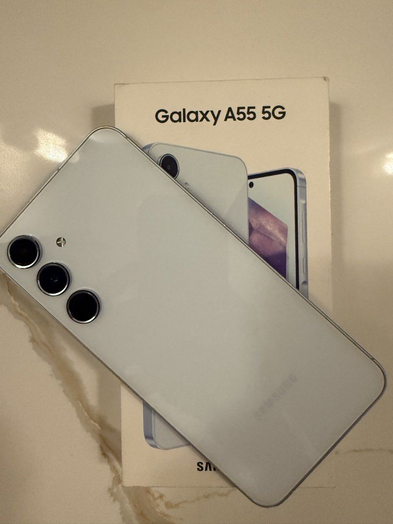 A55 5G (Category: Samsung) located in Mandaluyong City. Submitted by wired24x7 (Listing ID 1424482932, Image 1). Description: A55 5G 8gb/128gb .
