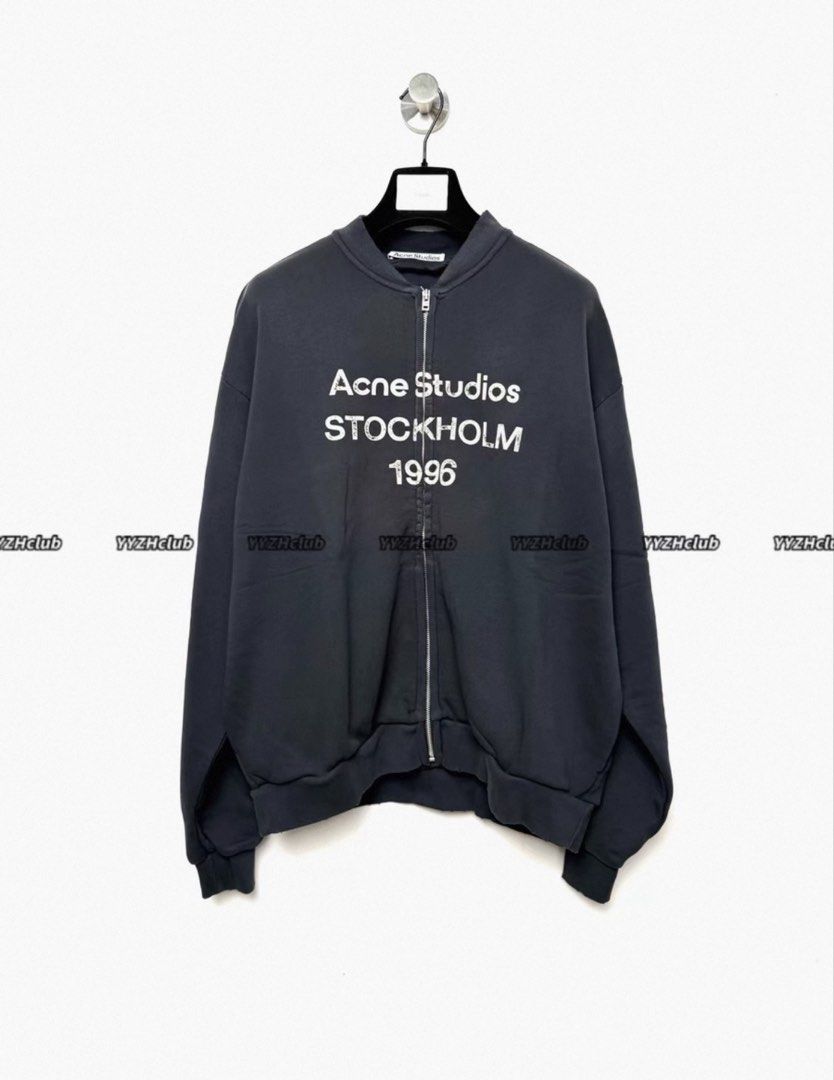 Acne Studios Stockholm 1996 Distressed Baseball Zip-Up Jacket (Category: Luxury Apparel) located in Manila. Submitted by closett_plug (Listing ID 1424463884, Image 3). Description: Message me for the size chart if you’re interested - Pre-order 7-10 Days ETA ( consolidated box) - 50% deposit required - I get these from overseas, strictly no cancellation, return & refund - Refrain from chatting if you have doubts, let’s not waste each other’s time 