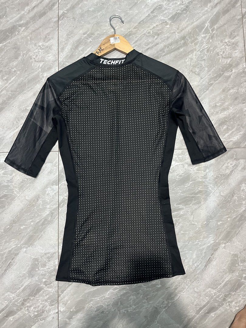 Adidas Techfit Climachill Compression Shirt - Large (Category: Activewear) located in Palayan City. Submitted by erae_lf (Listing ID 1424389097, Image 2). Description: No issue Good as new 9/10 condition 9/10 color-rate Tight compression Thick Stretchable fabric Printed design Size L on tag Width 16” stretchable Length 27” Send me message Will provide additional photo My location Palayan City Nueva Ecija .