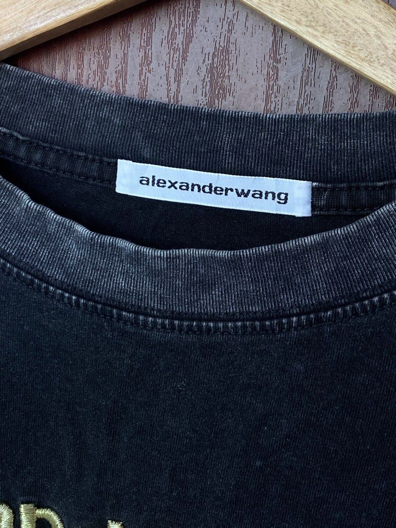 SALE!!!Alexander Wang Acid Washed Tee (Category: Luxury Apparel) located in Bacolod City. Submitted by PSGTHRIFTIES (Listing ID 1424408790, Image 3). Description: Excellent condition Size XL Dimensions:23x29 DM📩.
