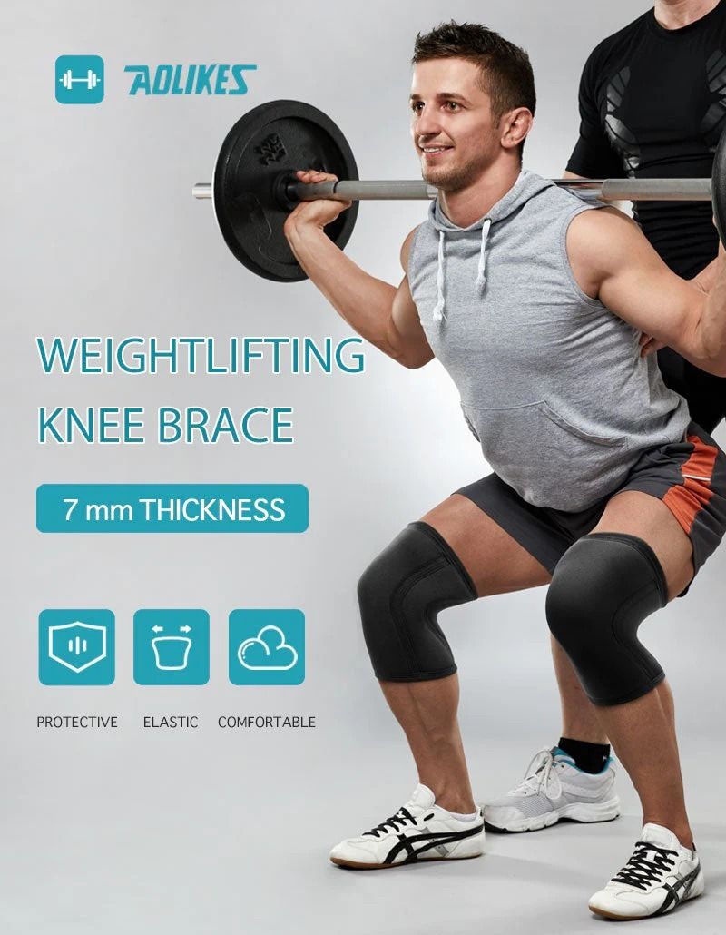 Aolikes 7904 Knee Compression Sleeves Support (Category: Braces, Support & Protection) located in Manila. Submitted by abot.ph.17846 (Listing ID 1424429835, Image 2). Description: Other attributes Place of Origin: Jiangsu, China Brand Name: Aolikes Model Number: 7904 Size: M/L/XL Material: Neoprene Gender: Unisex Function: Breathable Feature: Adjustable Function: Protect Knee Usage: Daily Life + Sports Type: Sport Knee Sleeves.
