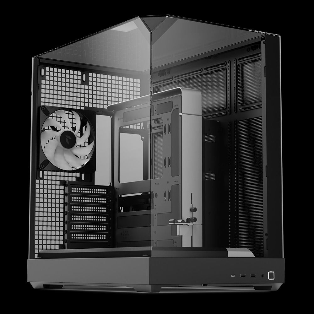 APNX V2 BLACK/WHITE ATX GAMING PC CASE65604491653122113