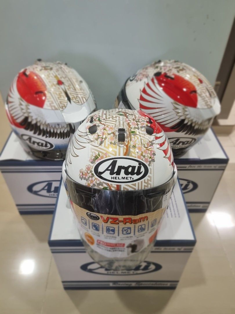 ARAI VZ-RAM TSUBASA, Motorcycles, Motorcycle Apparel on Carousell