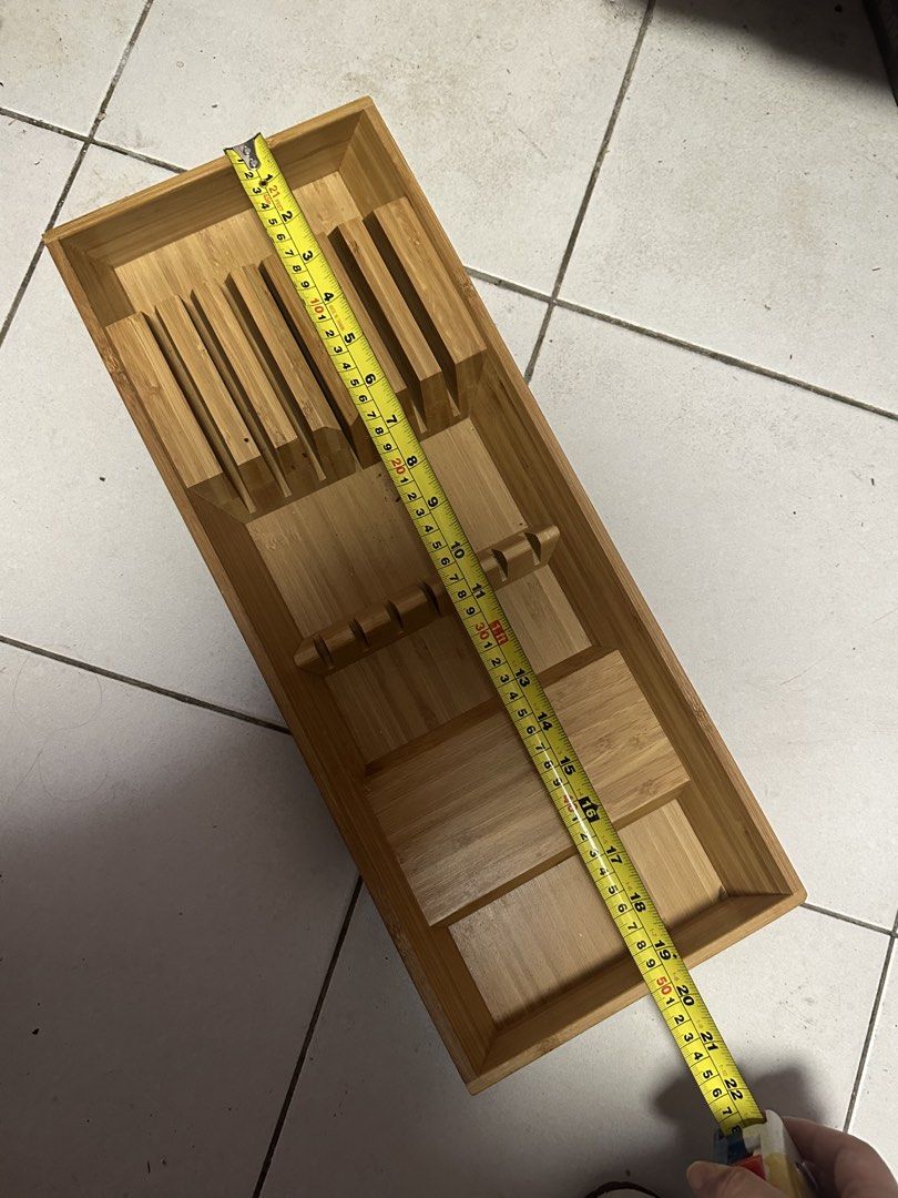 Bamboo Cutlery Organizer - New445373109146101760