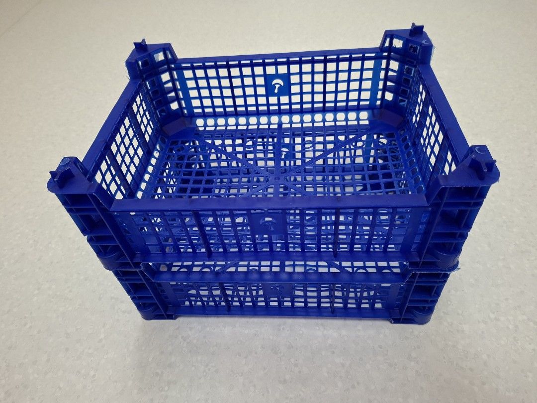 Blue Plastic Storage Crates444739201921208321