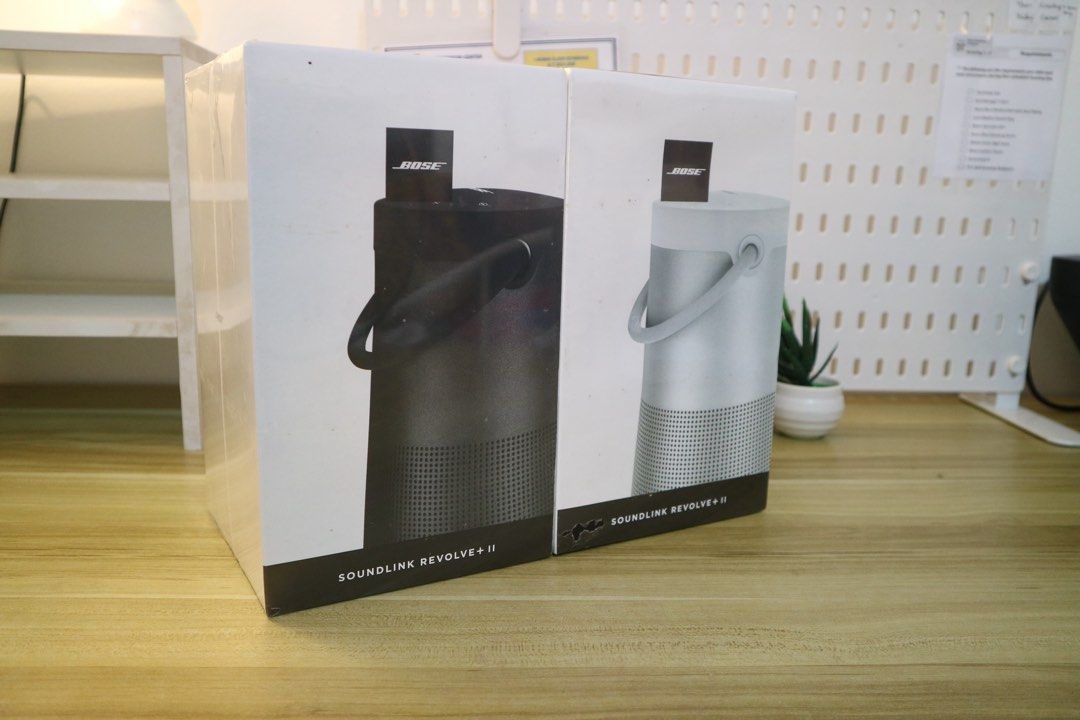 Bose revolve plus 2 brandnew bose revolve+ ii (Category: Soundbars, Speakers & Amplifiers) located in San Juan City. Submitted by uniwyse (Listing ID 1424516079, Image 2). Description: Bose revolve plus 2 brandnew bose revolve+ ii Cash Price: 17,500 ✅ 100% Original boss product ✅ 100% GUARANTEED Genuine ✅ 100% Brandnew Factory Sealed Items ✅ all original package includes Cash on delivery or Meet up metro manila. Para safe po lahat.😊 .