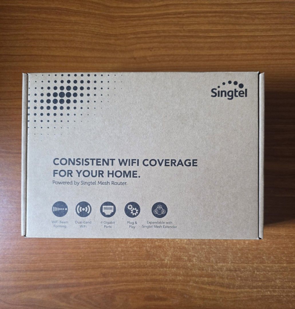 Brand New Singtel Mesh Router444137319255265281