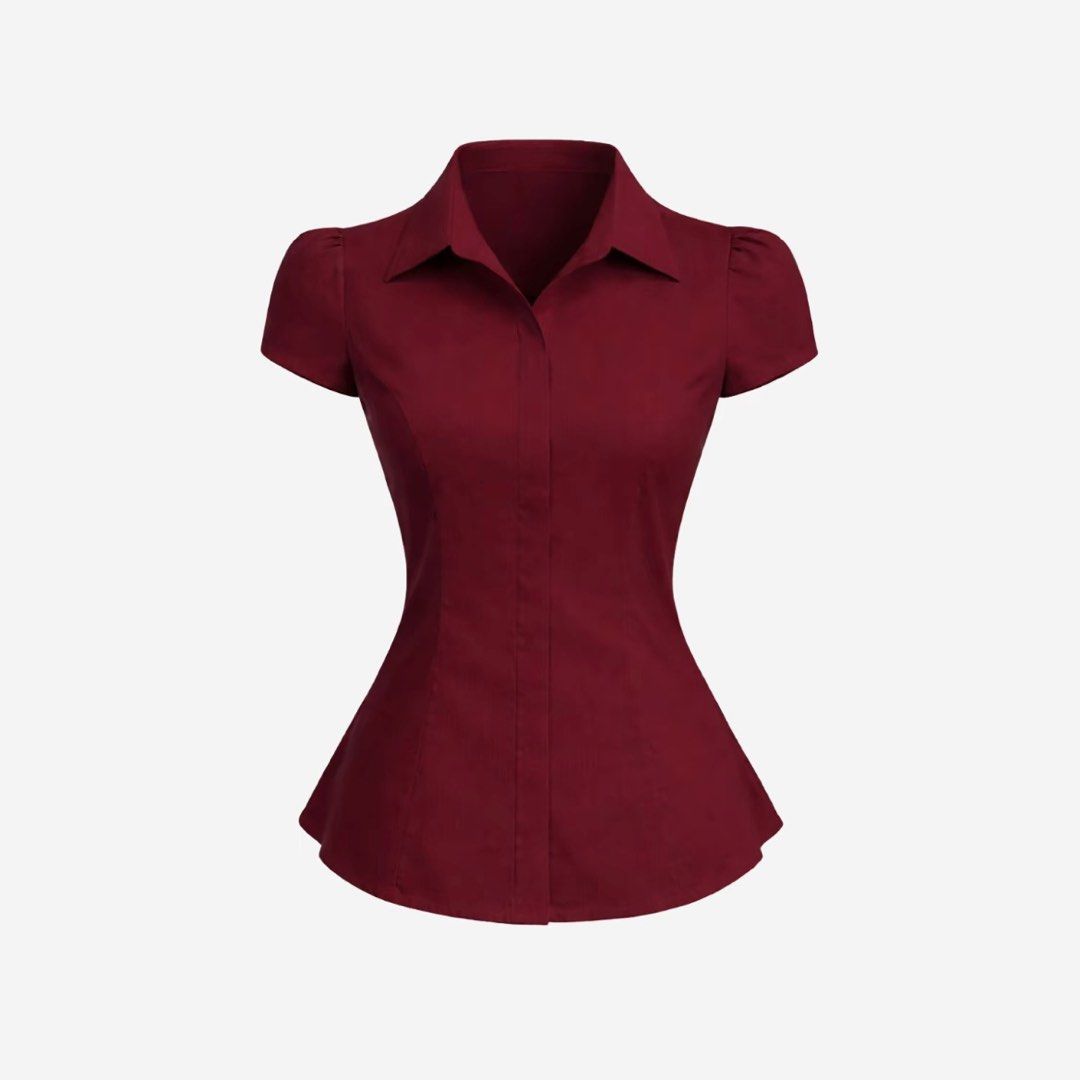 BSCO - Renei Top Maroon (S) Office Siren (Category: Blouses) located in Valenzuela. Submitted by j.staples (Listing ID 1424346437, Image 1). Description: Used once. No ww pics, kindly search bsco renei top sa black app :).