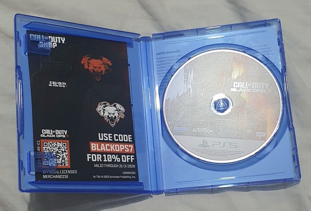 Call of Duty: Black Ops 7 - PS5 (Category: PlayStation) located in Las Pinas. Submitted by purpleclosetnm (Listing ID 1424466312, Image 2). Description: PS5 Call of Duty Black Ops 7.
