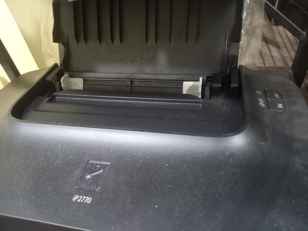Canon PIXMA iP2770 Printer (Category: Printers, Scanners & Copiers) located in Quezon City. Submitted by maidenveil613 (Listing ID 1424401288, Image 2). Description: for sale canon ip 2770 printer inkjet colored printer functioning, no ink unit and cables only rfs: not used anymore price is negotiable pickup in cubao area. get this free IF you buy one of my ezviz cctv camera..
