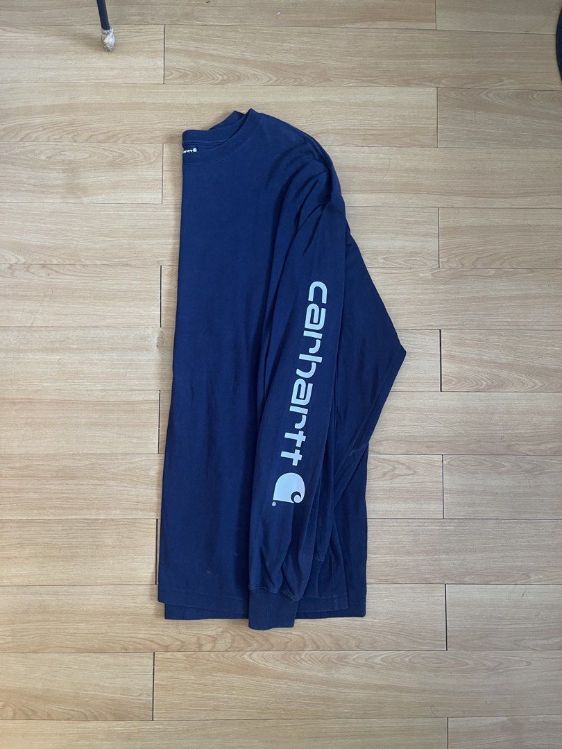 CARHARTT K231 NAVY BLUE & GRAY ASPACK (Category: Tshirts & Polo Shirts ) located in Manila. Submitted by itsjdcm (Listing ID 1424420128, Image 1). Description: PSG OUT‼️ Carhartt K231 Long Sleeve Tee (ASPACK) 1599 only plus SF Navy Blue - (L) Loose Fit Gray - (2X) Orig Fit.