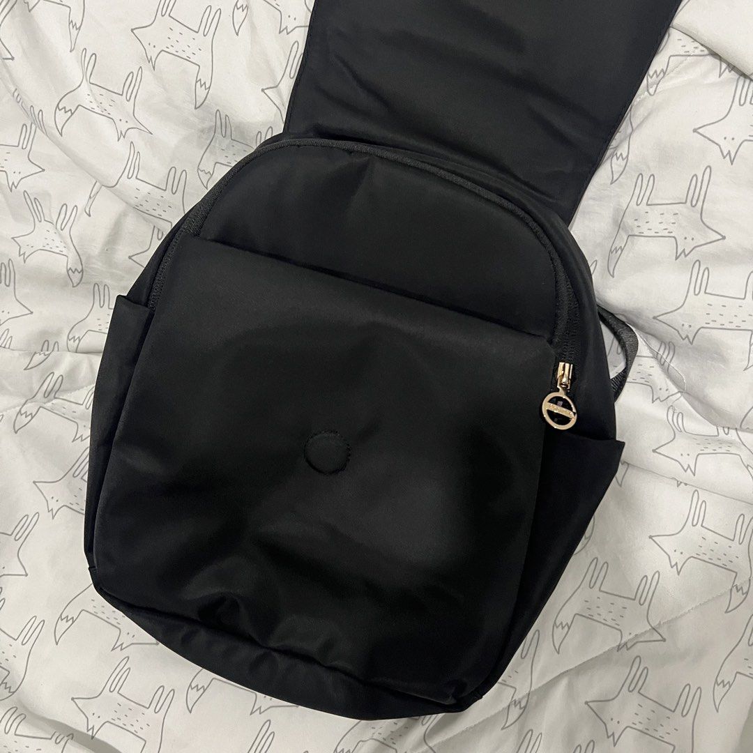Chantria Mini Backpack (Category: Backpacks) located in Makati City. Submitted by luckycloset777 (Listing ID 1424415067, Image 3). Description: Used twice. With compartment for tablets (can fit an iPad mini) Price is negotiable .