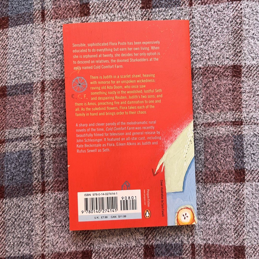 Cold Comfort Farm by Stella Gibbons (Category: Storybooks) located in Santo Tomas. Submitted by melonandjia (Listing ID 1424367522, Image 2). Description: - Cold Comfort Farm by Stella Gibbons - MMPB - Penguin Classics - Good Condition MOD: J&T or Lalamove MOP: Gcash or Maya Location: Sto. Tomas, Batangas - SF is shouldered by buyer.