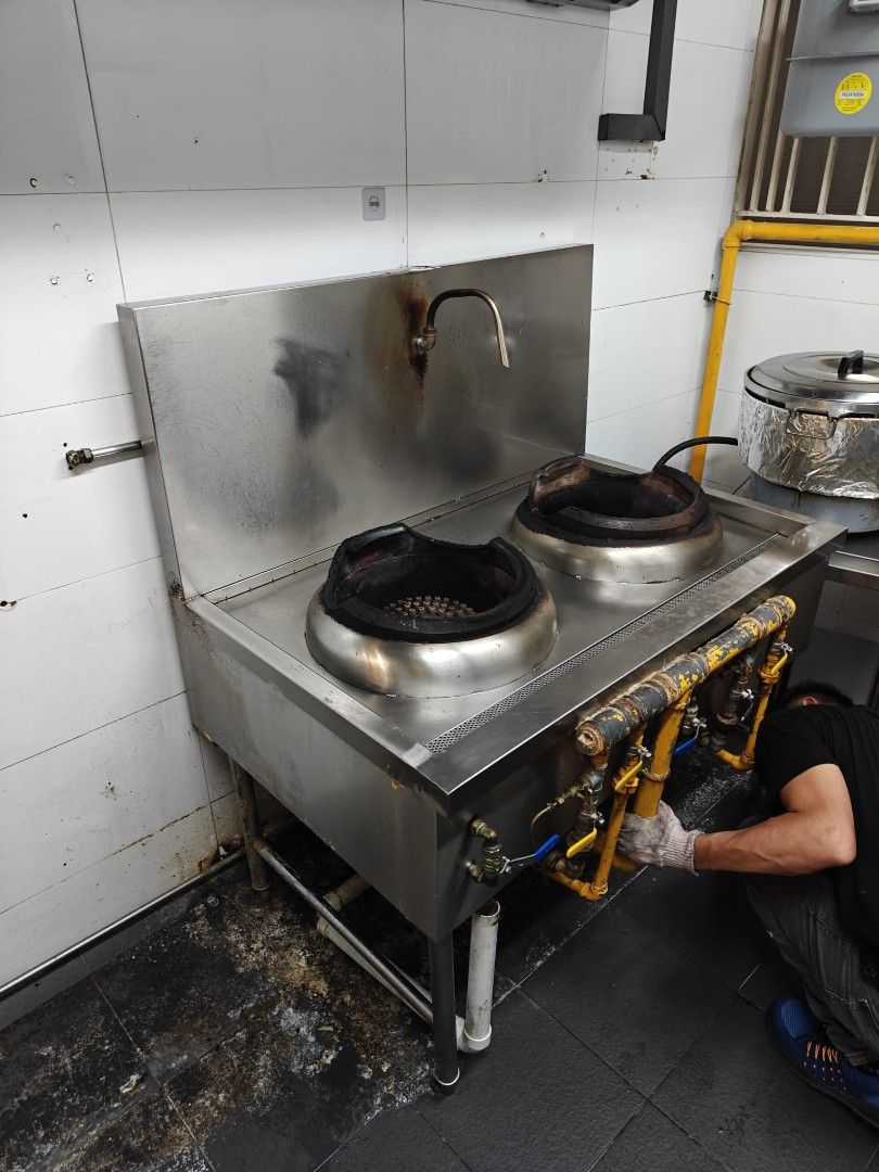 Commercial Double Wok Kwali444181264498042880
