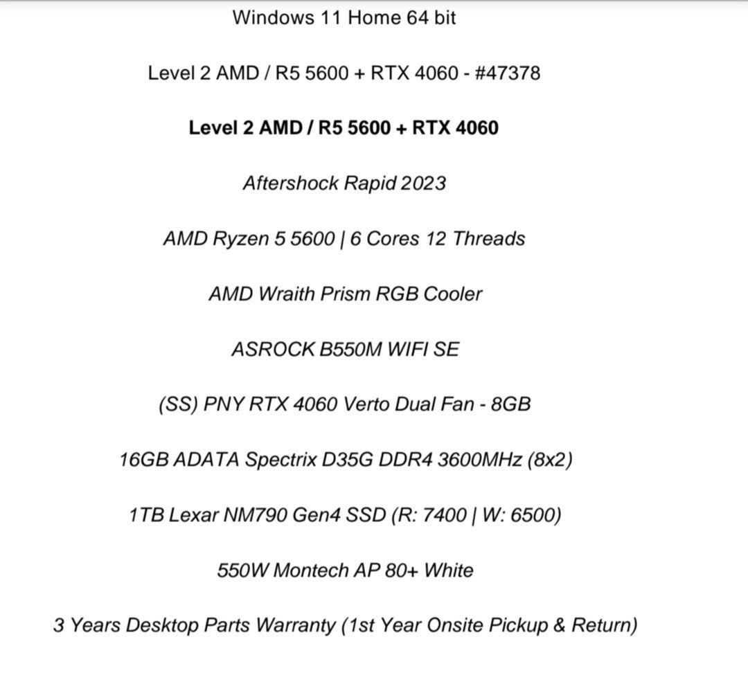 Custom Gaming PC - RTX 406065604501254273113