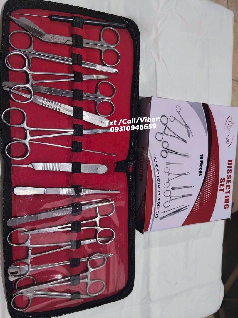 Dissecting kit (Category: Medical Supplies & Tools) located in Manila. Submitted by rheata225 (Listing ID 1424378302, Image 1). Description: .