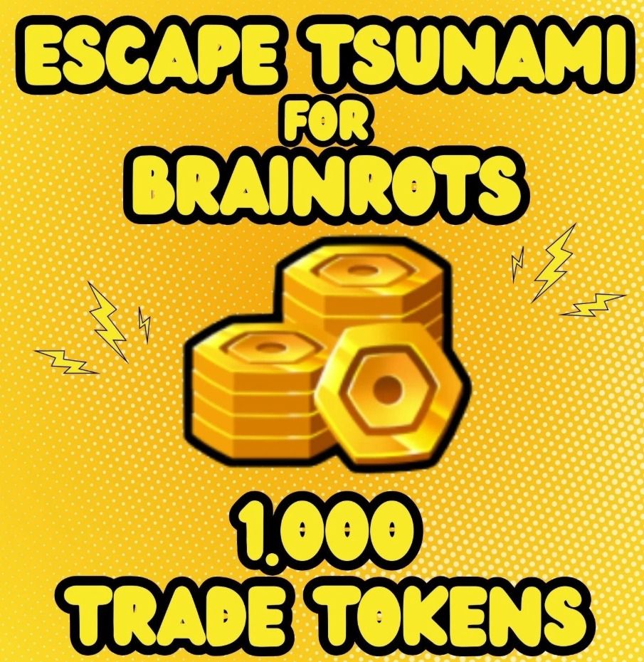 Escape Tsunami for Brainrot Trade tokens, Video Gaming, Gaming ...