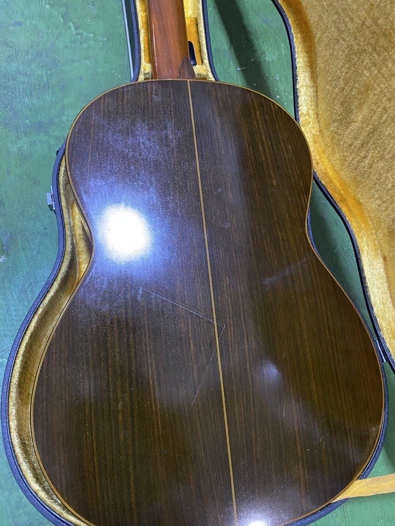 Fernandes GC40 1970 with Hardcase (Category: Musical Instruments) located in Pasig City. Submitted by bootsoftravel_ph (Listing ID 1424369723, Image 2). Description: The Fernandes GC40 is a great grand concert and a high quality guitar in 1970s. It is also one in top of its series after only GC50. This guitar is in near excellent for its age structural and cosmetic condition although it is over 45 years old. It only has a few very light scratches