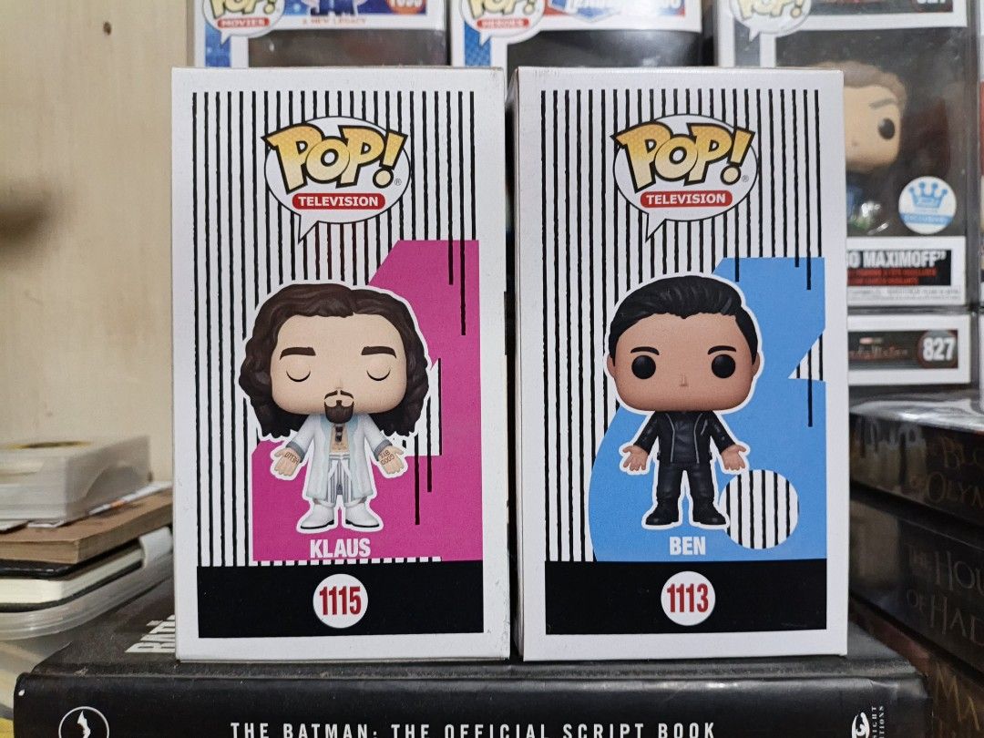 Funko Pop The Umbrella Academy Klaus & Ben (Category: Figurines & Statues) located in Bulacan. Submitted by deklaterPH (Listing ID 1424520743, Image 2). Description: - Funko Pop! vinyl figures of Klaus and Ben from The Umbrella Academy. - Klaus figure number: 1115 - Ben figure number: 1113 - Figures are from the Television series. - Both figures are in their original packaging..