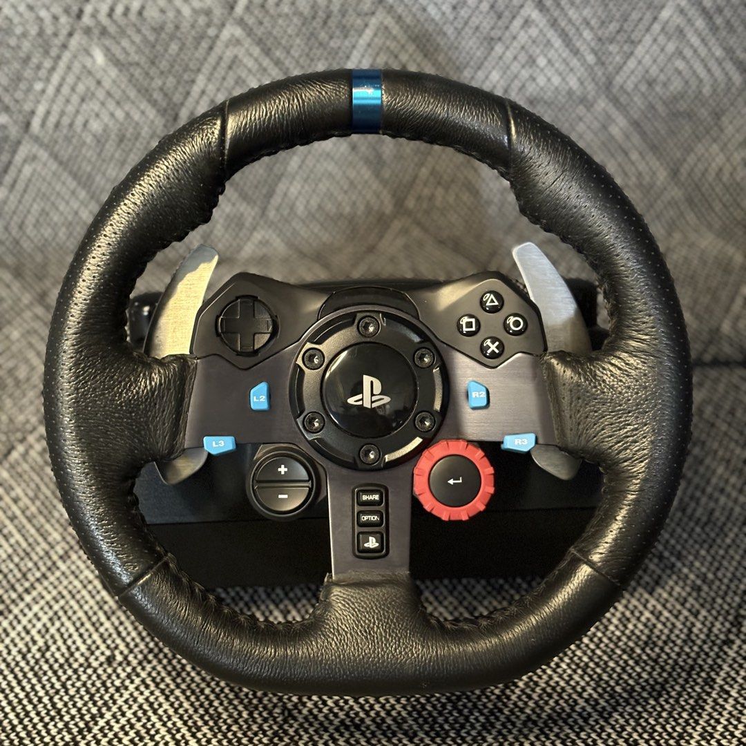 Logitech G29 Driving Force Steering Wheel Pedal Sim Racing w H Pattern ...
