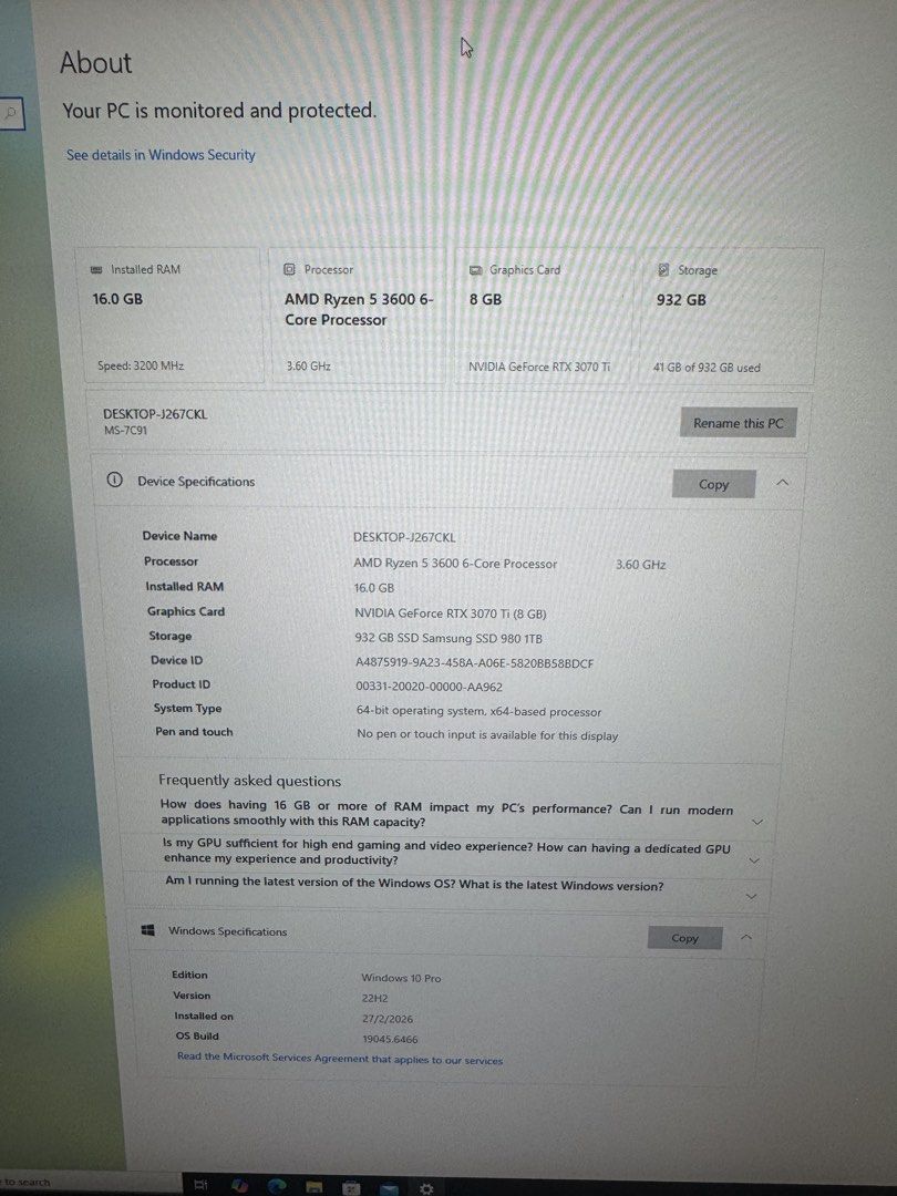 Gaming pc / computer65604472344449111