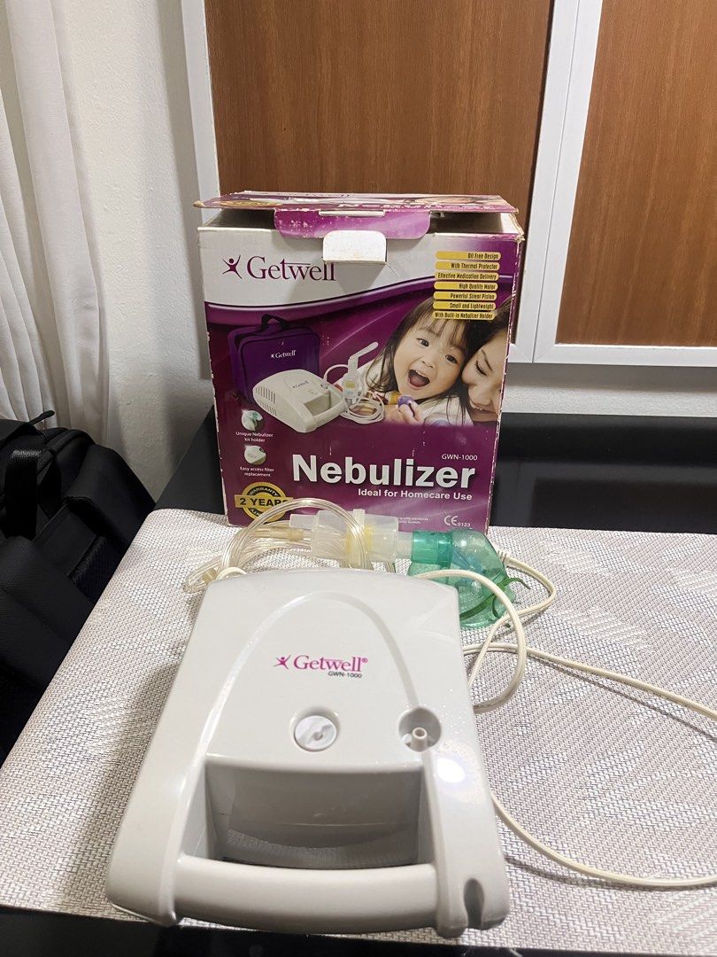 Getwell Nebulizer GWN-1000 (Category: Medical Supplies & Tools) located in Quezon City. Submitted by littleparties (Listing ID 1424430173, Image 1). Description: .