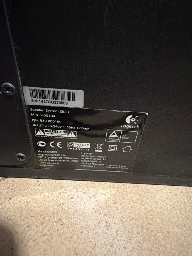 Logitech Z623 Speaker System Subwoofer65671936479745112