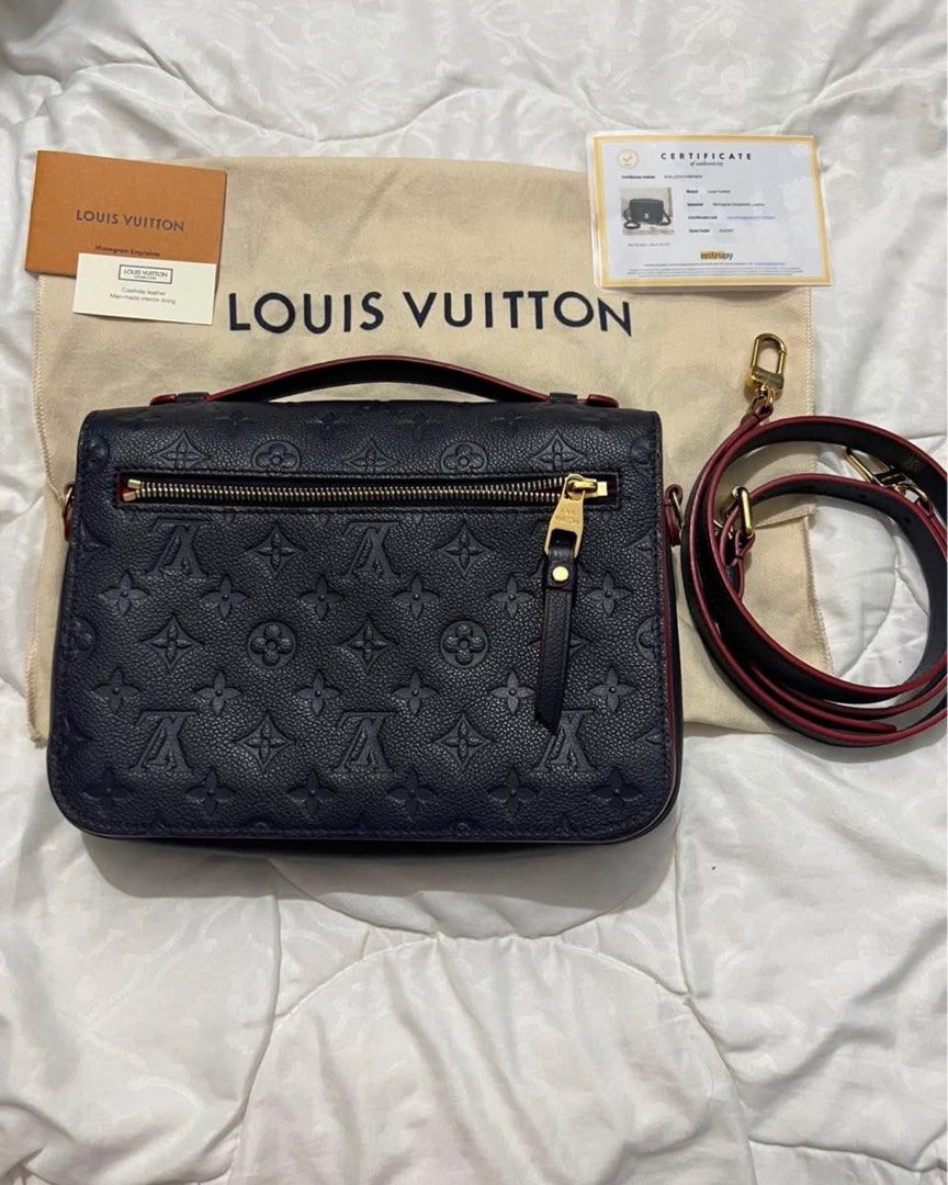 Louis Vuitton Pochette Metis Empreinte (Category: Luxury Bags & Wallets) located in Manila. Submitted by ks9508 (Listing ID 1424411940, Image 2). Description: With entrupy.