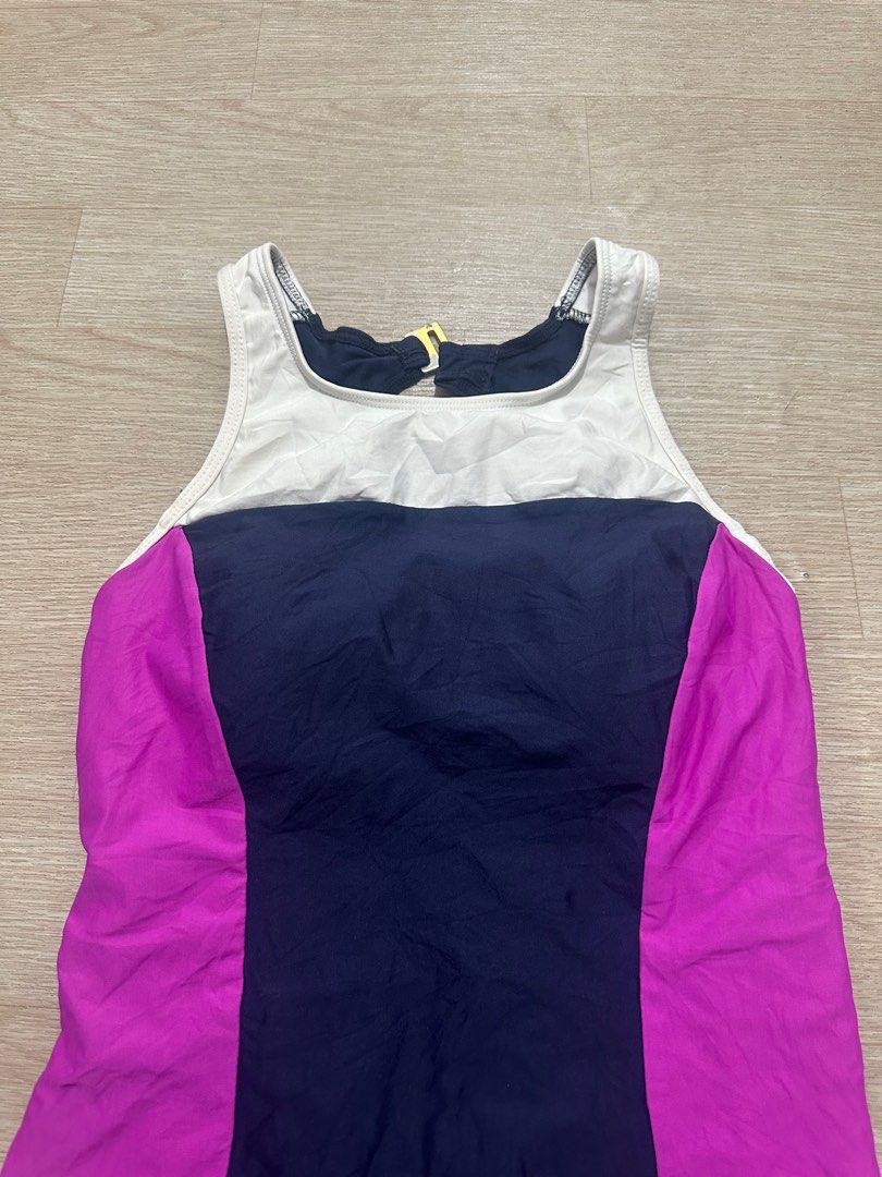 (M) NAUTIC High Neck One Piece Swimsuit (Category: Bikinis & Swimsuits) located in Cainta. Submitted by sunnyfloshop (Listing ID 1424412908, Image 3). Description: wth pinhole, not visible inside 🍃Medium 🍃Padded 🌱Lined.