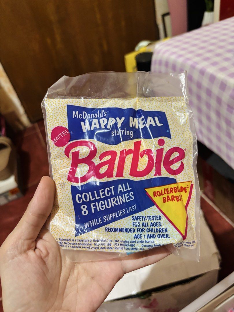 Mcdo Happy Meal Rollerblade Barbie (Category: Kids Toys) located in Legazpi City. Submitted by pink_moonlight (Listing ID 1424443779, Image 2). Description: .