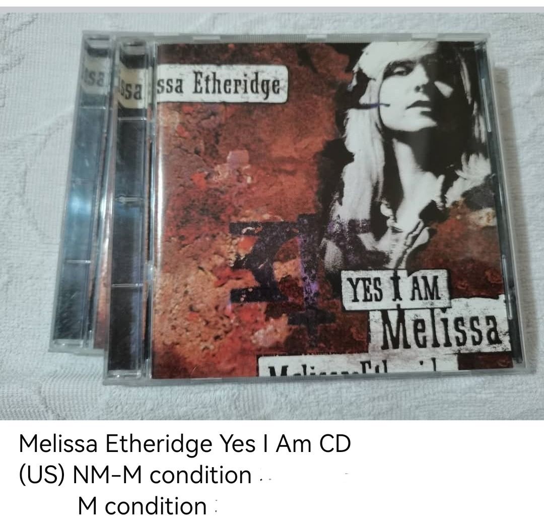 Melissa Etheridge Yes I Am CD (unsealed) (Category: CDs & DVDs) located in Dangcagan. Submitted by cd_haven5 (Listing ID 1424389448, Image 1). Description: Melissa Etheridge Yes I Am CD (US) NM-M condition 375 + SF M condition 450 + SF #FORSALE #FORSALE #FORSALE #Authentic #Legit #Original We only sell original items. All items posted are on hand. Please message me for availability of the item/s because the items are also posted on my other onlin