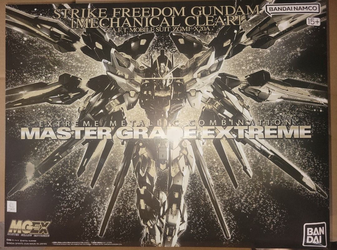 MGEX Strike Freedom Mechanical Clear Pbandai (Category: Raw Singles) located in Manila. Submitted by gimsamonte (Listing ID 1424498695, Image 1). Description: MOP: Landbank, Lalamove COD if 2k below, Gcash, Spay Shipping via Lalamove or JRS if outside Manila. Meet ups: UP Technohub(+30), Ever Gotesco(+30), Puregold Commonwealth, TOTAL Commonwealth, Sm North(+60), Megamall(+60), Centris (+40), SM Makati/ Glorietta(+80), SM Fairview (+60).