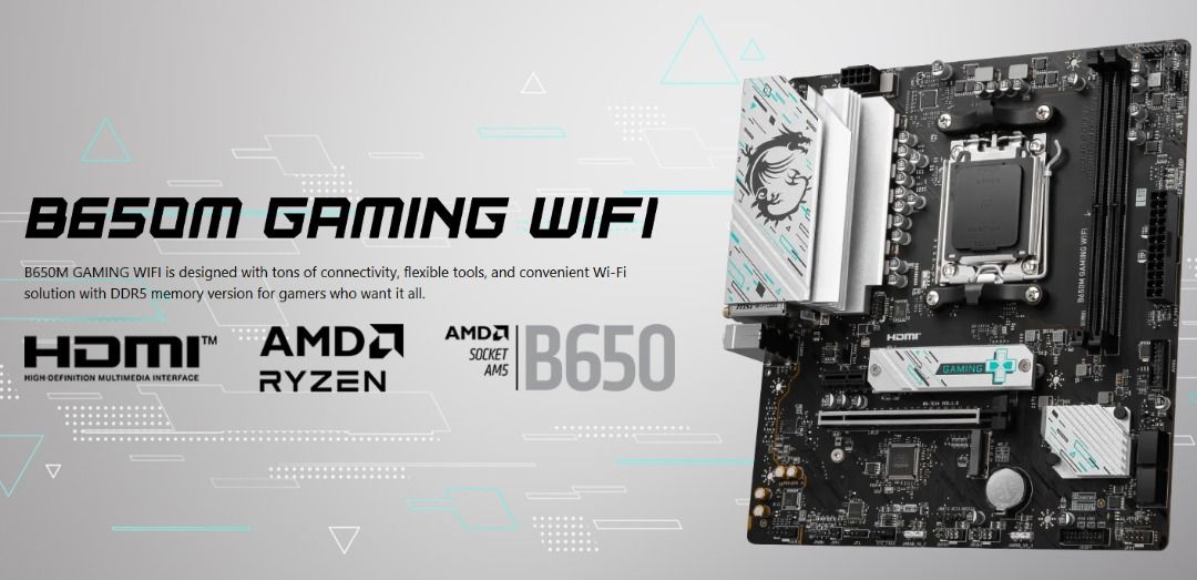 MSI B650M GAMING WIFI65605144845826110