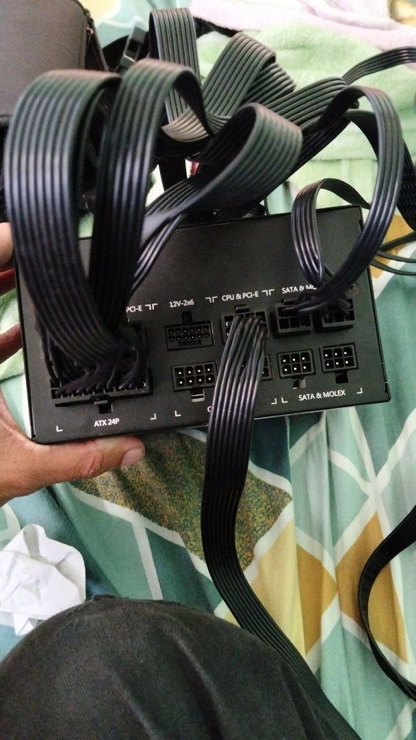 MSI MAG A750GL PCIE5 Power Supply (Category: Computer Parts) located in Tagbilaran City. Submitted by aceauza (Listing ID 1424486498, Image 1). Description: For sale PSU 750watts 80% gold rated full modular only issue is missing cable selling it cheap.