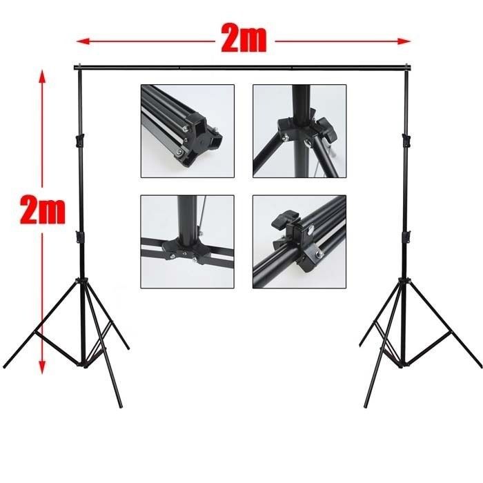 New 2x2 Meter heavy duty backdrop background stand, Photography ...
