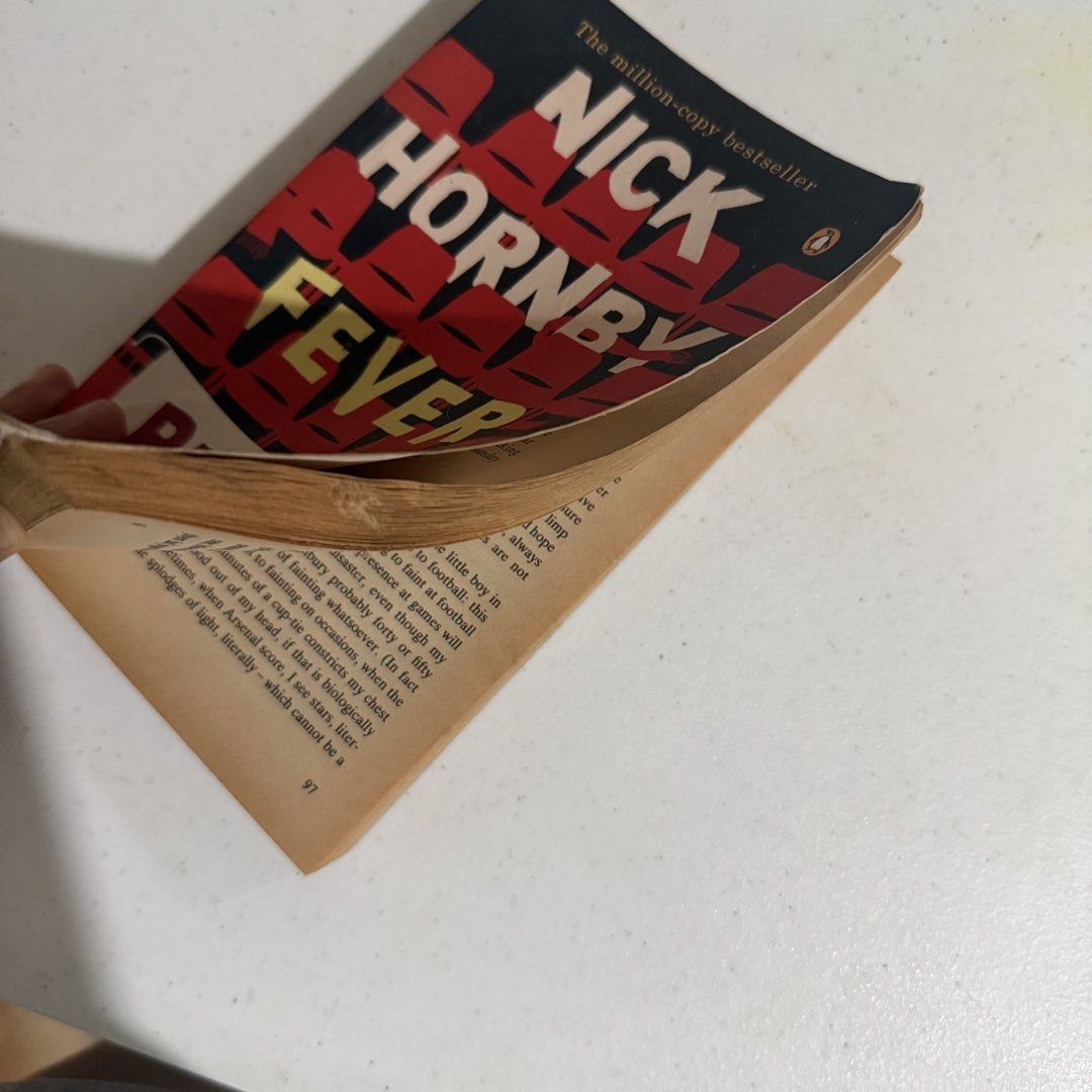 Nick Hornby Fever Pitch Paperback (Category: Storybooks) located in Antipolo. Submitted by bookcycledph (Listing ID 1424361607, Image 2). Description: - Fever Pitch by Nick Hornby - Paperback edition - Published by Penguin (Non-fiction) - English language .