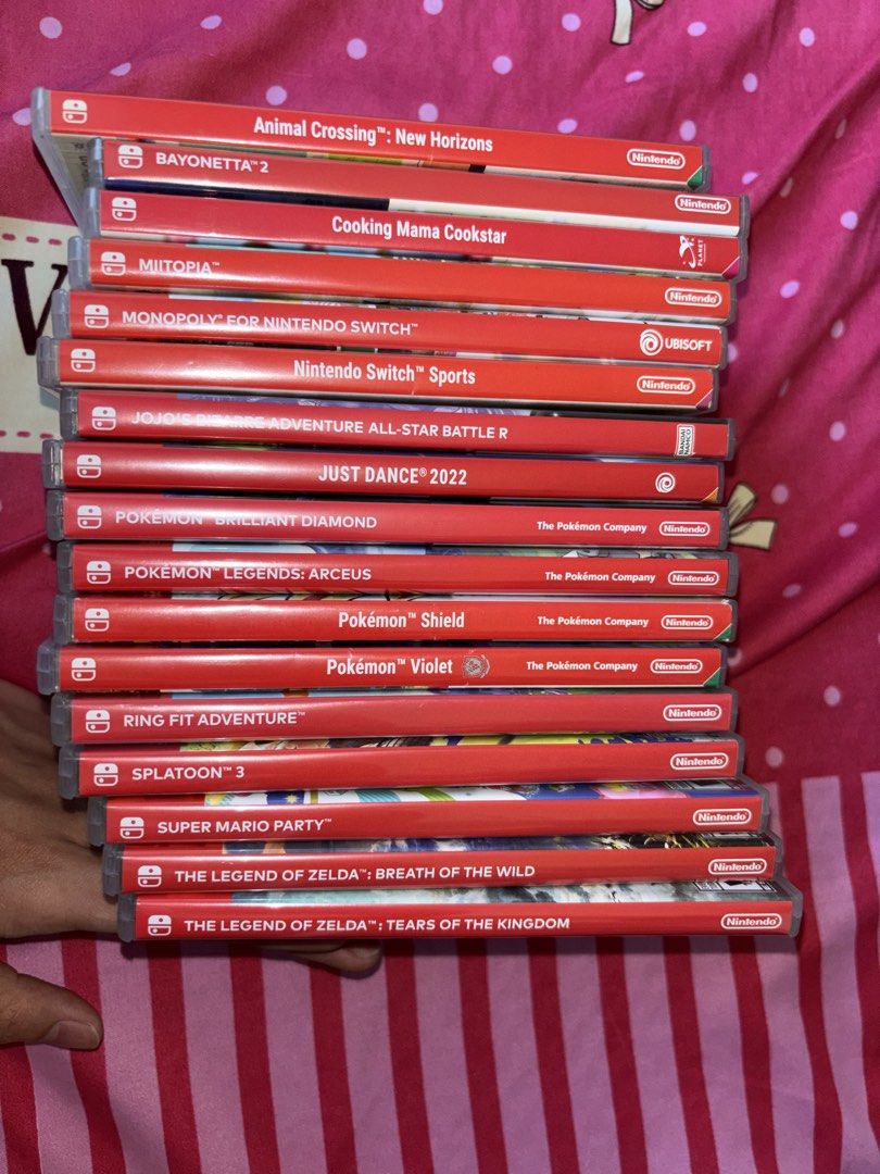 Nintendo Switch Physical Games (Category: Nintendo) located in Manila. Submitted by hoochie (Listing ID 1424428471, Image 2). Description: READ FIRST‼️ - All 40-60% off for decluttering, up for negotiation - NOT digital sharing/cracked accs, real and authentic physical products - Originally bought from Toy Kingdom & Datablitz - Will give discount if buying multiple, higher discounts for games from the same series and higher discounts for bigger o