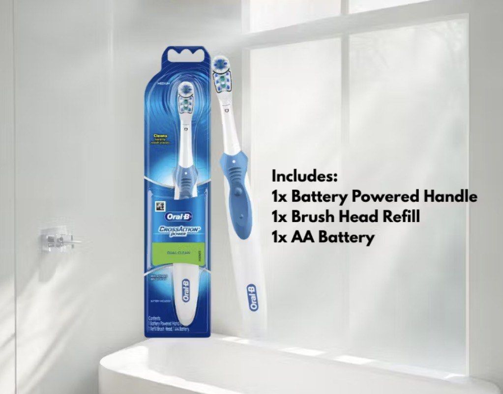 Oral-B CrossAction Power Electric Toothbrush, Beauty & Personal Care ...
