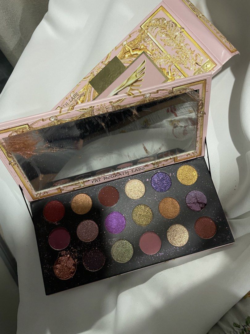 Pat McGrath Labs Mothership VII: Celestial Divinity Palette (Category: Makeup) located in Manila. Submitted by hourlhee (Listing ID 1424504579, Image 3). Description: Pat McGrath Labs Mothership VII: Celestial Divinity Palette - 2 eyeshadows are cracked :( - Retails for 6000+ - Never used!.